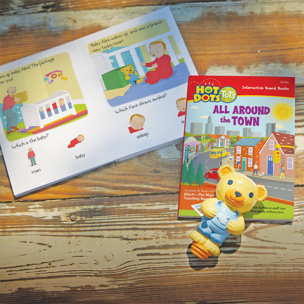 Educational Insights - Hot Dots Tots My World Board Interactive Book | KidzInc Australia | Online Educational Toy Store