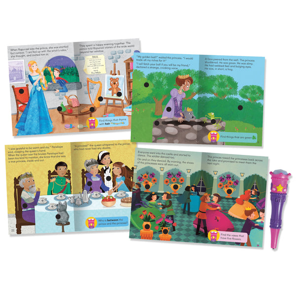 Educational Insights - Hot Dots Jr. Princess Fairy Tales Interactive Book Set | KidzInc Australia | Online Educational Toy Store
