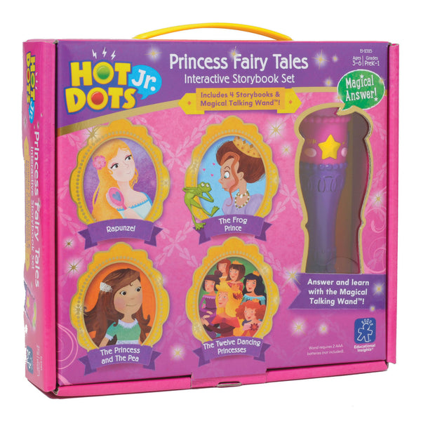 Educational Insights - Hot Dots Jr. Princess Fairy Tales Interactive Book Set | KidzInc Australia | Online Educational Toy Store