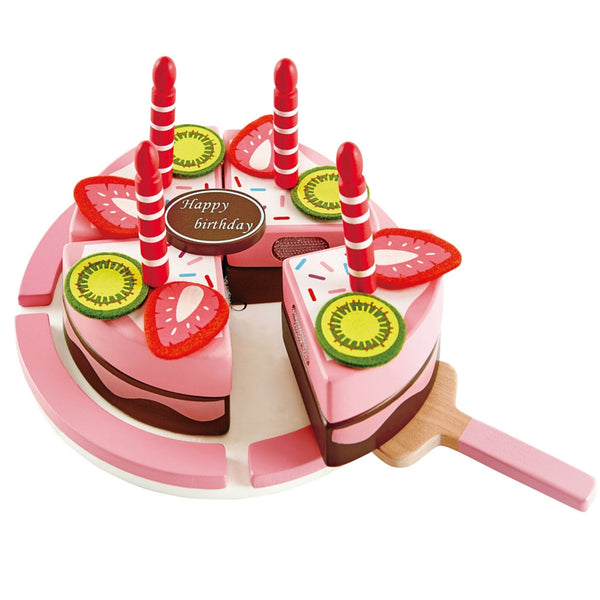 Hape - Double Flavoured Birthday Cake | KidzInc Australia | Online Educational Toy Store