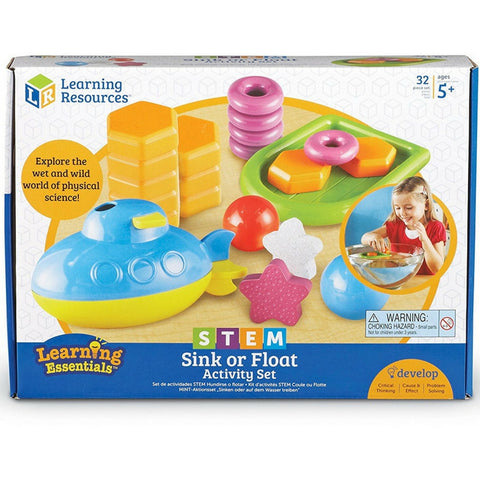 Learning Resources - STEM Sink or Float Activity Set | KidzInc Australia | Online Educational Toy Store