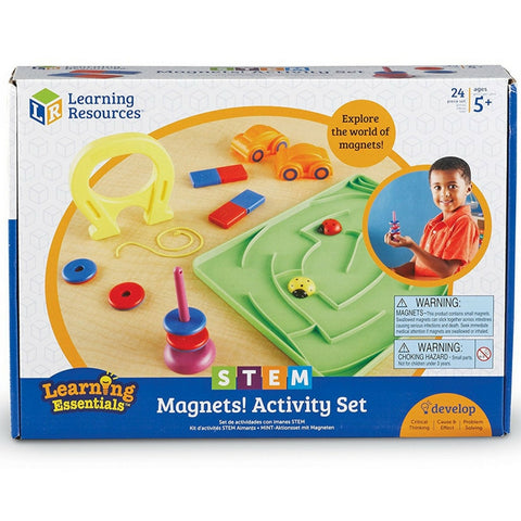 Learning Resources - STEM Magnets Activity Set | KidzInc Australia | Online Educational Toy Store