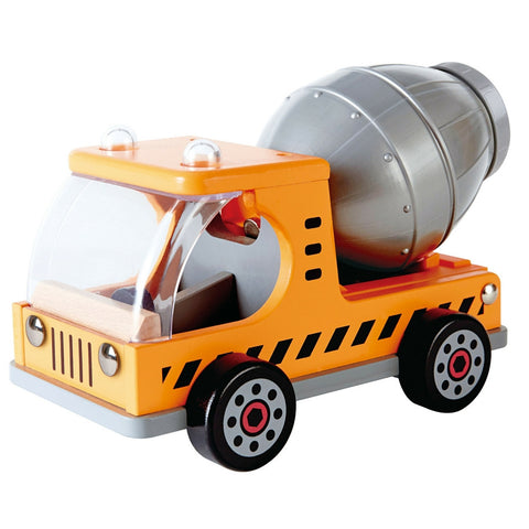 Hape - Mix N Truck Wooden Toy Vehicle | KidzInc Australia | Online Educational Toy Store