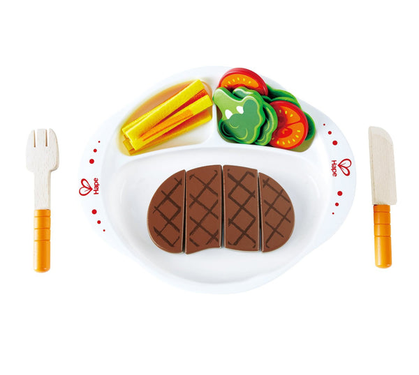 Hape - Hearty Home-Cooked Meal Wooden Play Food Set | KidzInc Australia | Online Educational Toy Store