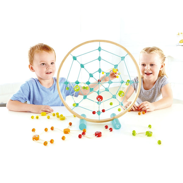 Hape - Tangled Web Toss Game | KidzInc Australia | Online Educational Toy Store
