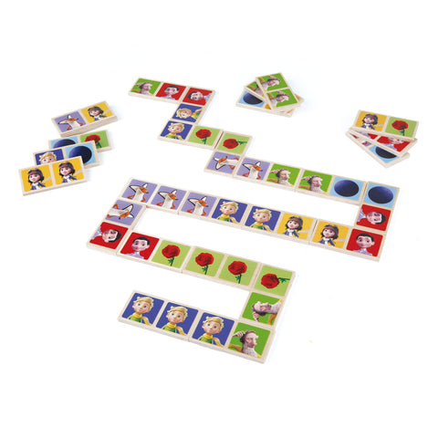 Hape - The Little Prince Dominoes | KidzInc Australia | Online Educational Toy Store