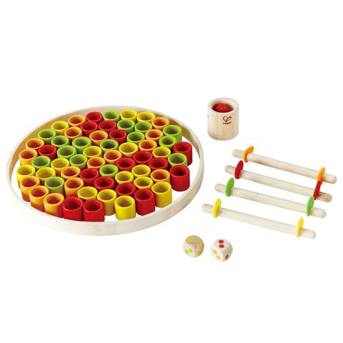 Hape - Race To The Rings Game | KidzInc Australia | Online Educational Toy Store