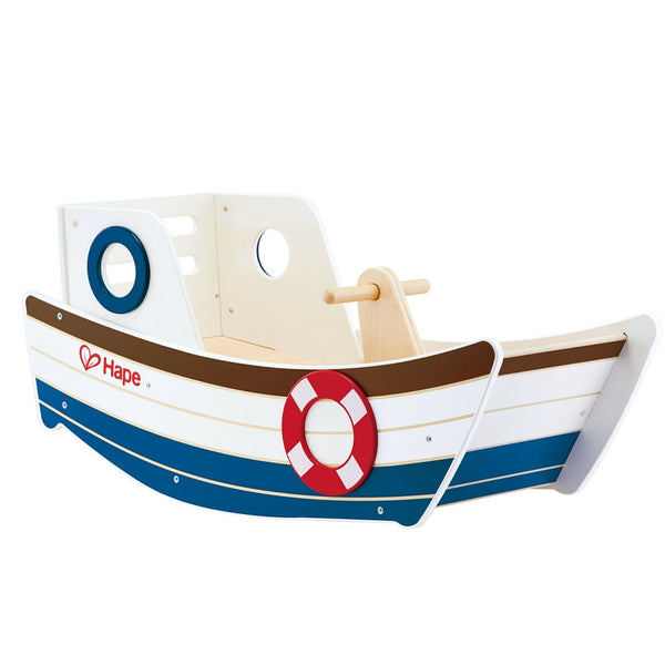 Hape Toys - Rocking Boat | KidzInc Australia | Online Educational Toy Store