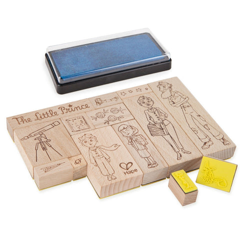 Hape - The Little Prince Stamp Set | KidzInc Australia | Online Educational Toy Store