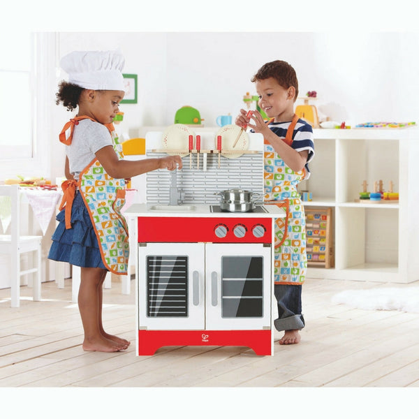 Hape - Gourmet Kitchen With Accessories Special Christmas Edition | KidzInc Australia | Online Educational Toy Store