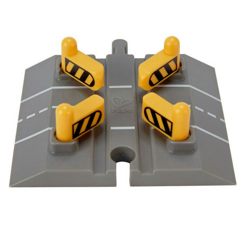 Hape - Railway Automatic Gates Rail Crossing | KidzInc Australia | Online Educational Toy Store
