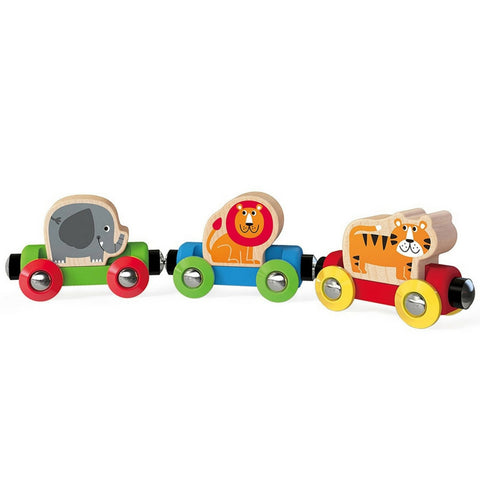 Hape - Railway Jungle Journey Train | KidzInc Australia | Online Educational Toy Store