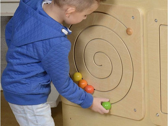 Masterkidz Education - Wall Elements Spiral Sliding Maze | KidzInc Australia | Online Educational Toy Store