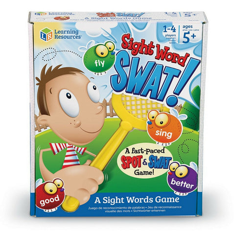 Learning Resources - Sight Words Swat Game | KidzInc Australia | Online Educational Toy Store