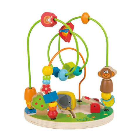 Hape - Zootime Fun Bead Maze | KidzInc Australia | Online Educational Toy Store