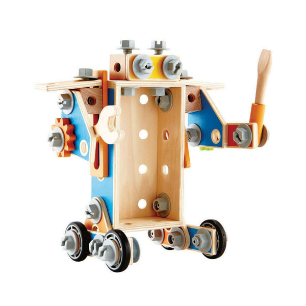 Hape - Amazing Tool Box 72 Pieces | KidzInc Australia | Online Educational Toy Store