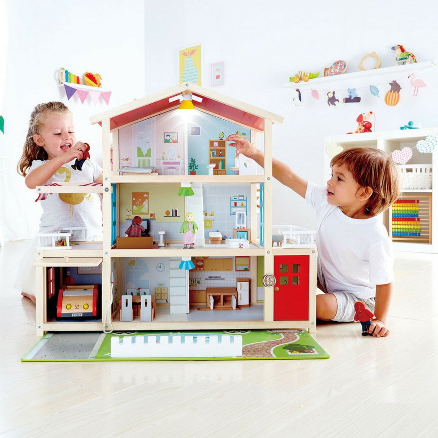 Hape dolls house online