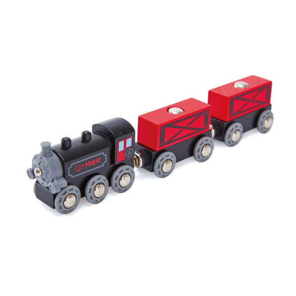 Hape - Railway Steam Era Freight Train | KidzInc Australia | Online Educational Toy Store