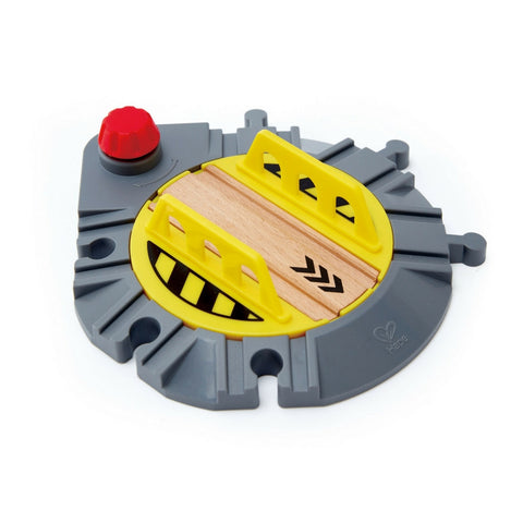 Hape - Railway Adjustable Rail Turntable | KidzInc Australia | Online Educational Toy Store