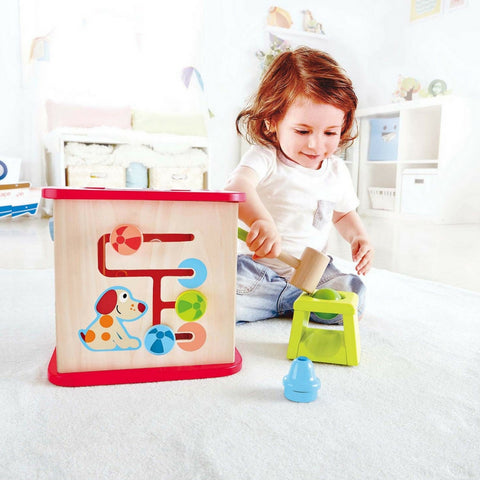 Hape - Pepe and Friends: Friendship Activity Cube | KidzInc Australia | Online Educational Toy Store