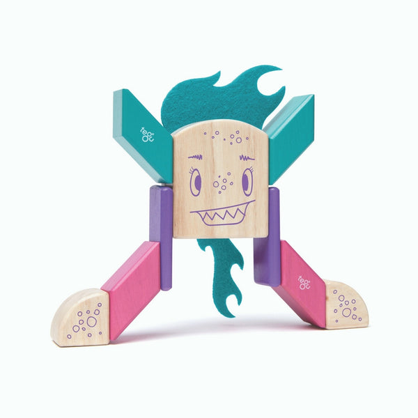 Tegu - Sticky Monsters FinkleBear 10 Pieces | KidzInc Australia | Online Educational Toy Store