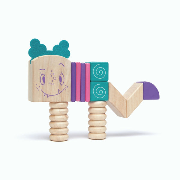 Tegu - Sticky Monsters Marbles 18 Pieces | KidzInc Australia | Online Educational Toy Store