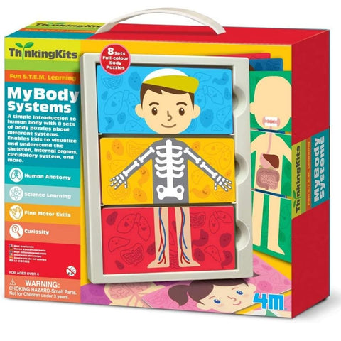4M Thinking Kits My Body Systems | Human Anatomy Toys | KidzInc 