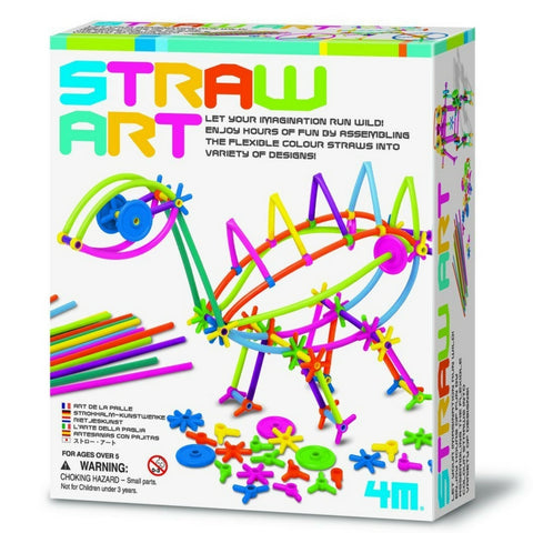 4M - Straw Art Kit | KidzInc Australia | Online Educational Toy Store