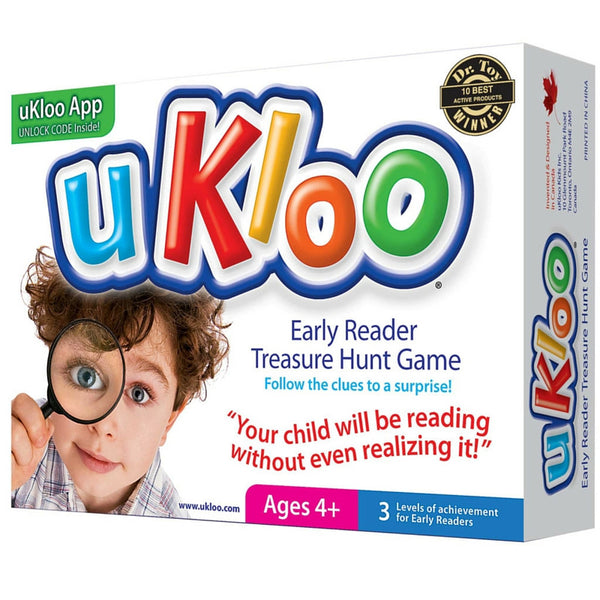 Ukloo Kids - Early Reader Treasure Hunt Game | KidzInc Australia | Online Educational Toy Store