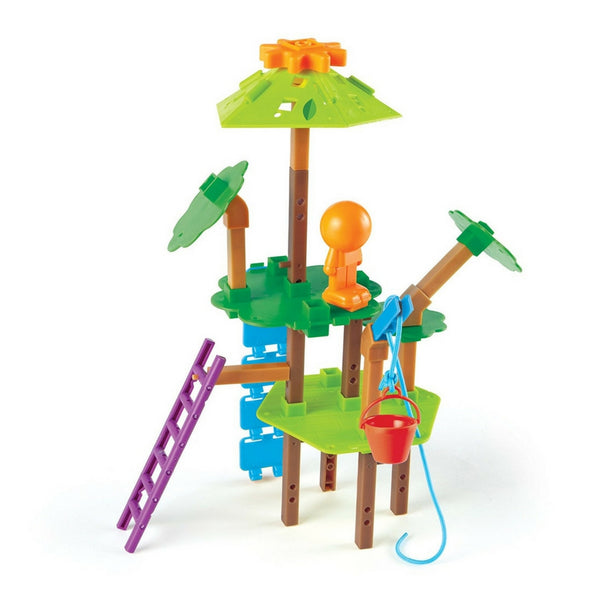 Learning Resources - Tree House Engineering and Design Building STEM Set | KidzInc Australia | Online Educational Toy Store