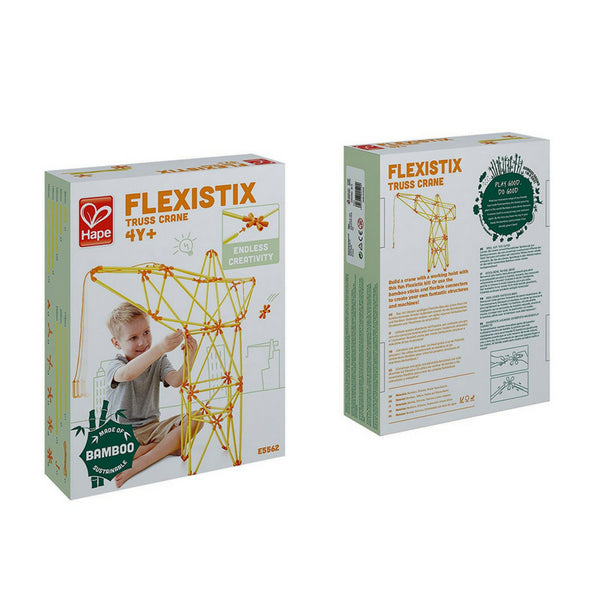 Hape Flexistix Truss Crane, STEM Building Set | KidzInc Australia | Online Educational Toys 3