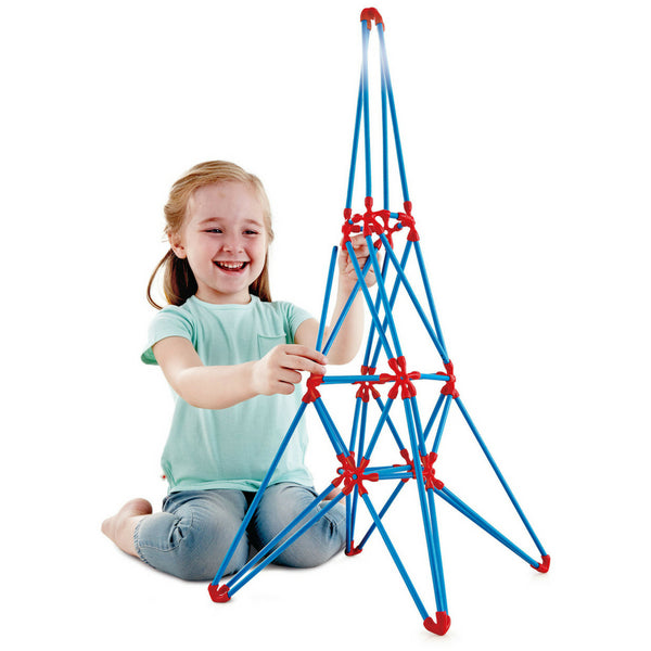 Hape Flexistix Eiffel Tower, STEM Building Set (62 Pieces) | KidzInc Australia | Online Educational Toys 2