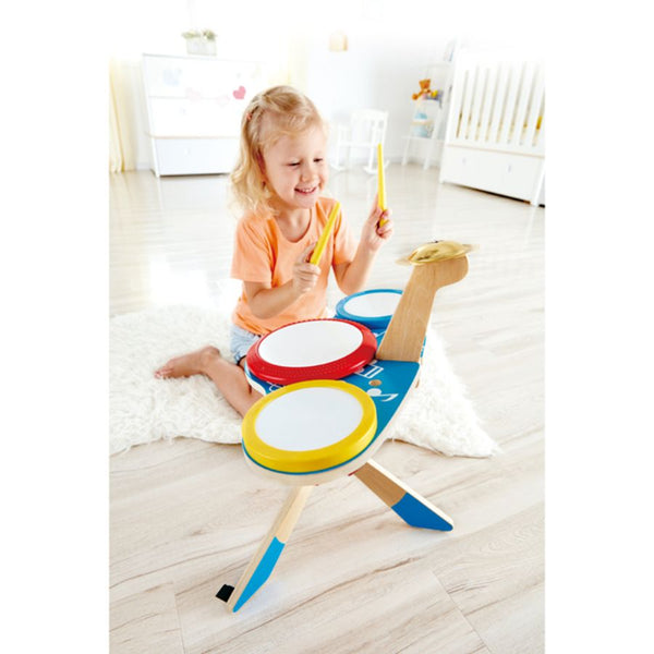 Hape Toys Rock And Rhythm Band (Blue and Red) | KidzInc Australia | Educational Toys Online 3