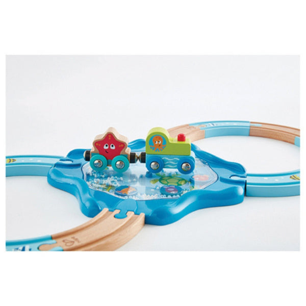 Hape Undersea Figure 8 Railway Train Set for Toddlers | KidzInc Australia 3