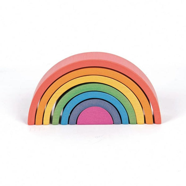TickiT Rainbow Architect Arches Wooden Blocks | KidzInc Australia | Online Educational Toys