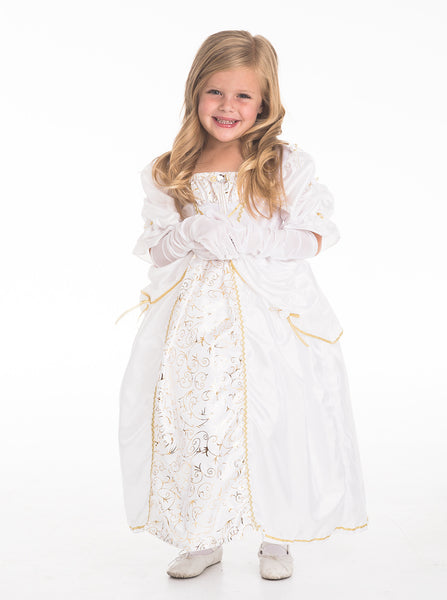 Little Adventures - Princess Gloves White | KidzInc Australia | Online Educational Toy Store