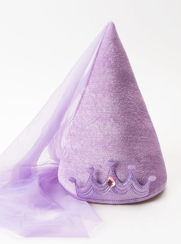 Little Adventures - Princess Cone Hat Lilac | KidzInc Australia | Online Educational Toy Store