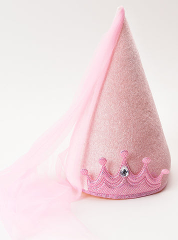 Little Adventures - Princess Cone Hat Pink | KidzInc Australia | Online Educational Toy Store