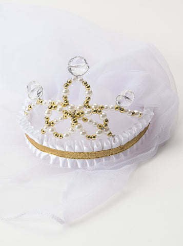 Little Adventures - Wedding Veil Crown | KidzInc Australia | Online Educational Toy Store
