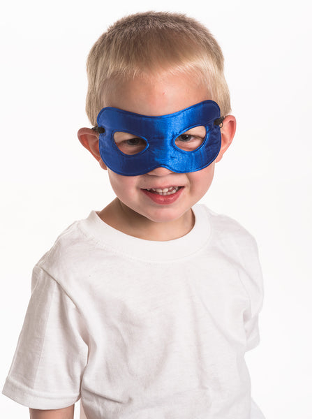 Little Adventures - Navy and Green Kids Hero Mask | KidzInc Australia | Online Educational Toy Store