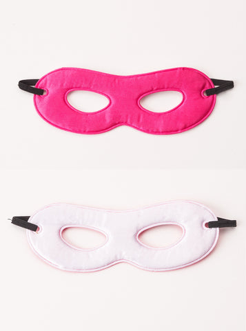 Little Adventures - Fuchsia and White Hero Girls Mask | KidzInc Australia | Online Educational Toy Store