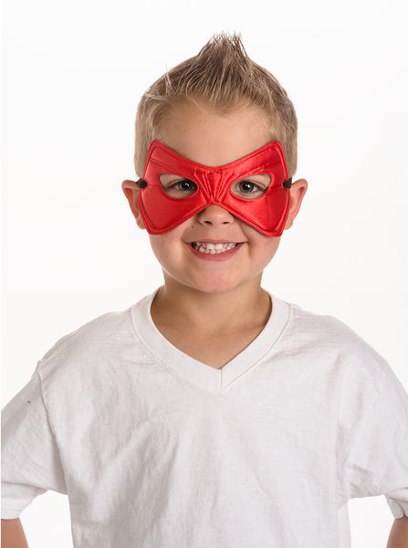 Little Adventures - Black and Red Power Kids Mask | KidzInc Australia | Online Educational Toy Store