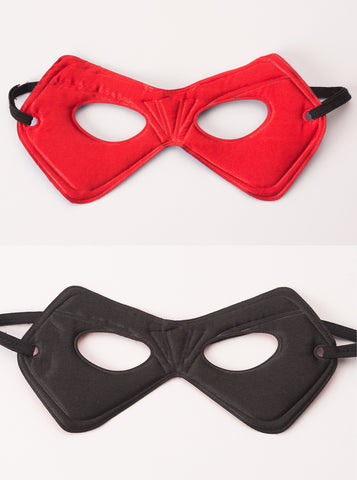 Little Adventures - Black and Red Power Kids Mask | KidzInc Australia | Online Educational Toy Store