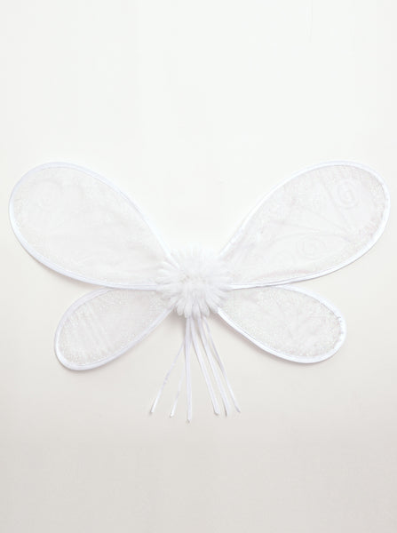 Little Adventures - Deluxe Fairy Wings White | KidzInc Australia | Online Educational Toy Store