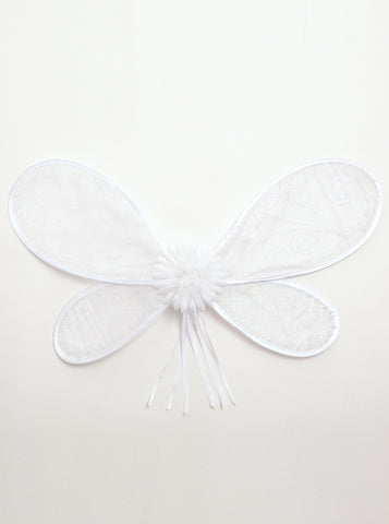 Little Adventures - Deluxe Fairy Wings White | KidzInc Australia | Online Educational Toy Store