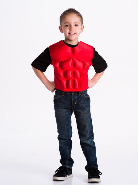 Little Adventures - Red Power Boys Vest | KidzInc Australia | Online Educational Toy Store