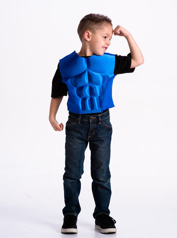 Little Adventures - Blue Power Boys Vest | KidzInc Australia | Online Educational Toy Store