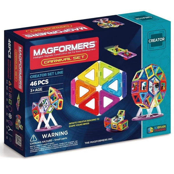 Magformers Creator Carnival Set 46 Pc | STEM Toys | KidzInc Australia 1