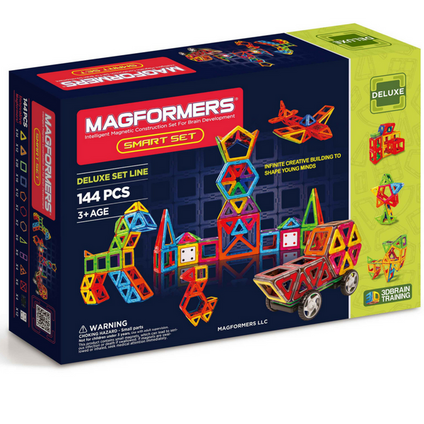 Magformers Deluxe Smart Set 144 Pc |  STEM Toys | KidzInc Australia 