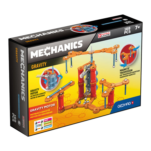 Geomag Mechanics Gravity Motor System 169 Pieces | KidzInc Australia